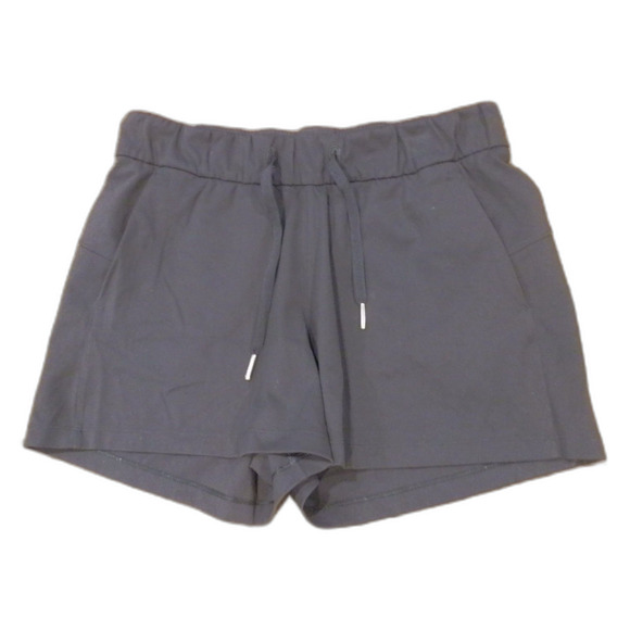 Lululemon Athletica On The Fly Black Shorts Women's Size 6 - Picture 1 of 2